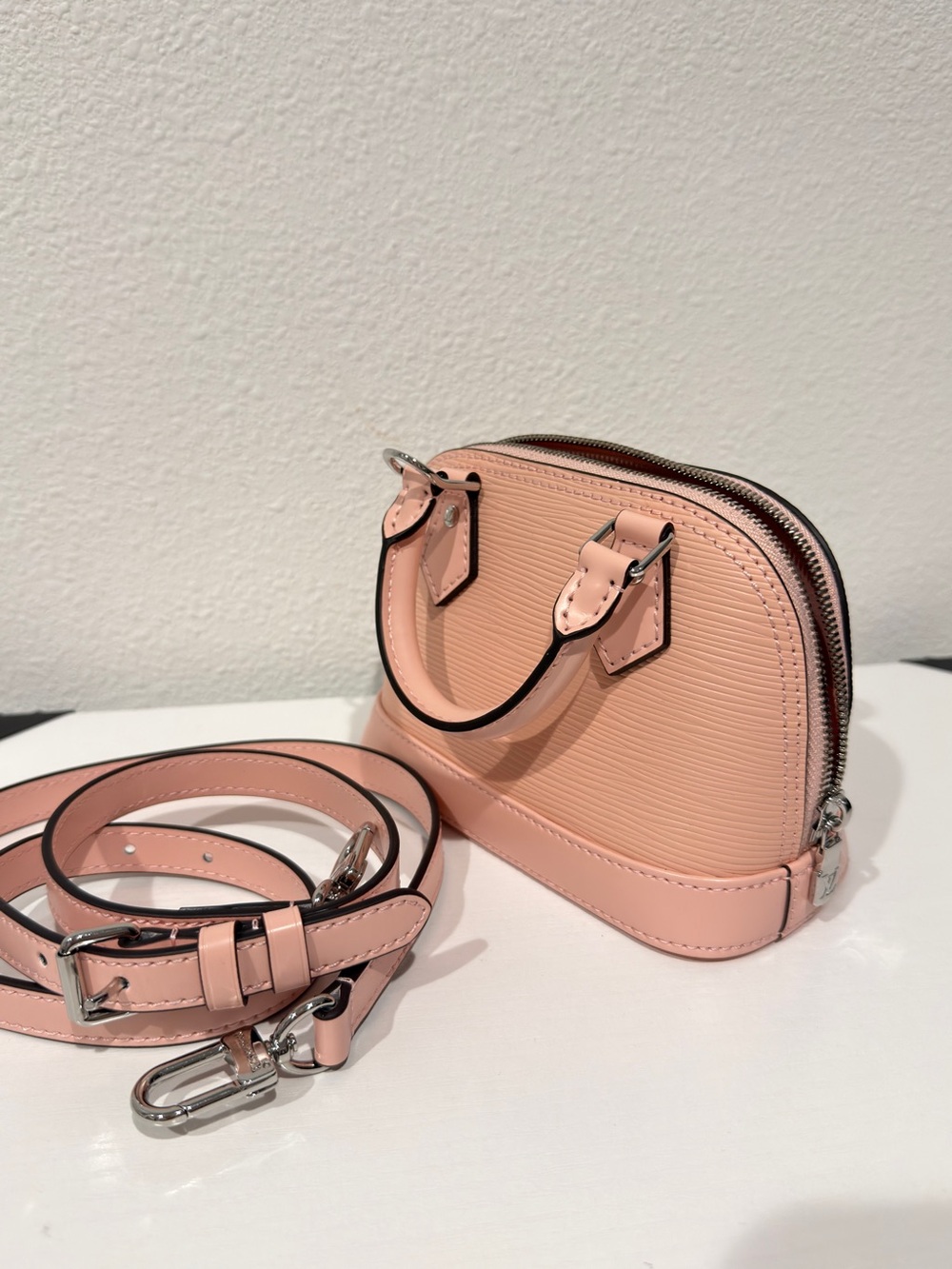 Pink Nano Top Handle Bag - Picture 2 of 3